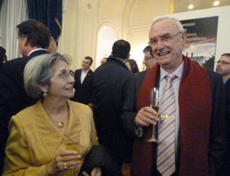 Paquita Amador y Juan Silva, los padres del premio Planeta 2012