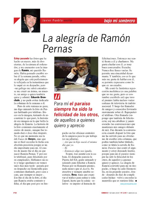 La San Silvestre, Coppini y Schumacher, by JAVIER PUEBLA para Cambio16